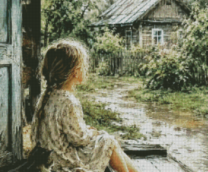 On the Porch Cross Stitch Chart