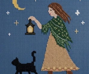 The Night Guide Cross Stitch Pattern