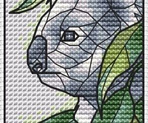 Bookmark Koala Cross Stitch Pattern