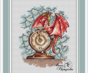 In the City of Autumn Cross Stitch Pattern, code AP-199 Anna Petunova