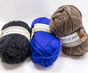 Alize Alpaca Tweed, 15% Wool, 15% Alpaca, 5% Viscose, 65% Acrylic