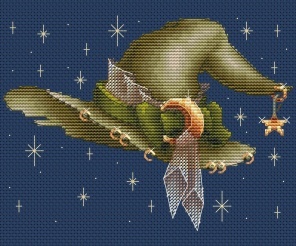 The Green Hat Cross Stitch Pattern