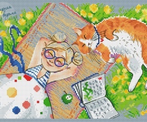 Dandelions Dream Cross Stitch Pattern