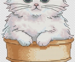 Ice Catream Cross Stitch Pattern