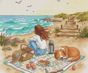 Calm Cross Stitch Pattern
