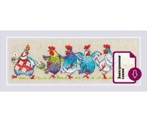 Cluck-Cluck?!!! Cross Stitch Kit