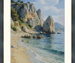 The Sunny Beach Cross Stitch Pattern