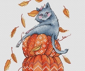 Favorite Volumes Cross Stitch Pattern