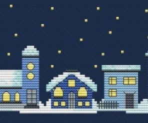 The Street Cross Stitch Pattern