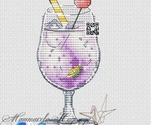 Lavender Haze Cross Stitch Patterm