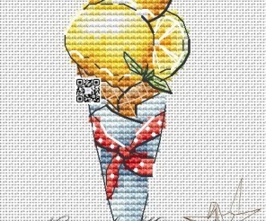 Citrus Whirlwind Cross Stitch Patterm