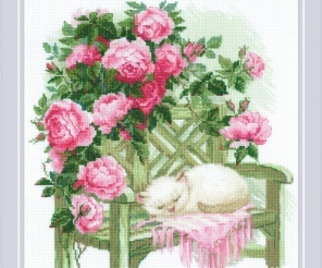 Rose Dreams Cross Stitch Kit