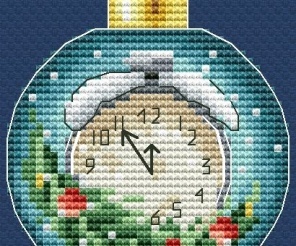 Christmas Stocking. Woodland Cross Stitch Pattern, code AN-178 Anna Nolfina