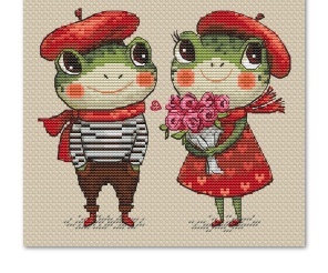L'amour Toujours Cross Stitch Pattern
