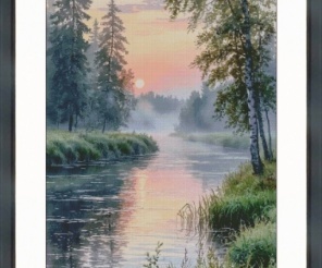 Morning Silence Cross Stitch Pattern