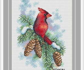 In the City of Autumn Cross Stitch Pattern