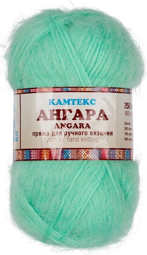 Kamteks Angara 35% mohair, 15% crossbred wool, 50% acrylic, 5 Skein Value Pack, 500g фото 10
