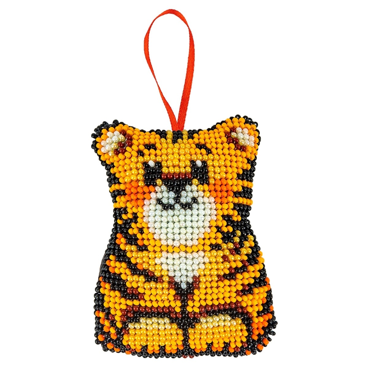 New Year's Toy Tiger Cub Bead Embroidery Kit фото 1