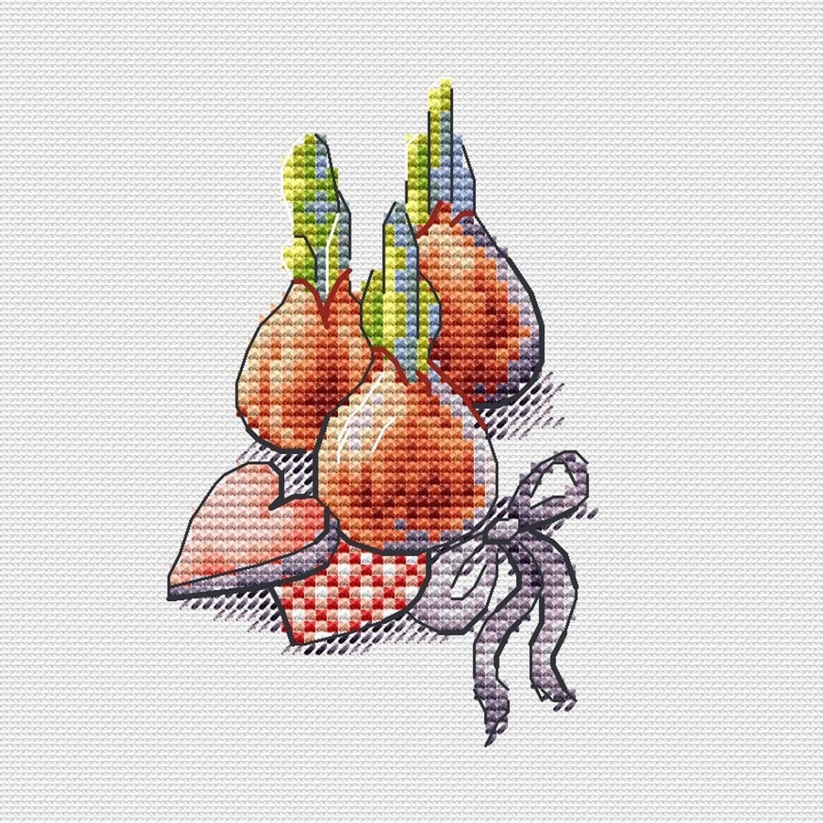 Garden Stories. Bulbs Cross Stitch Pattern фото 1