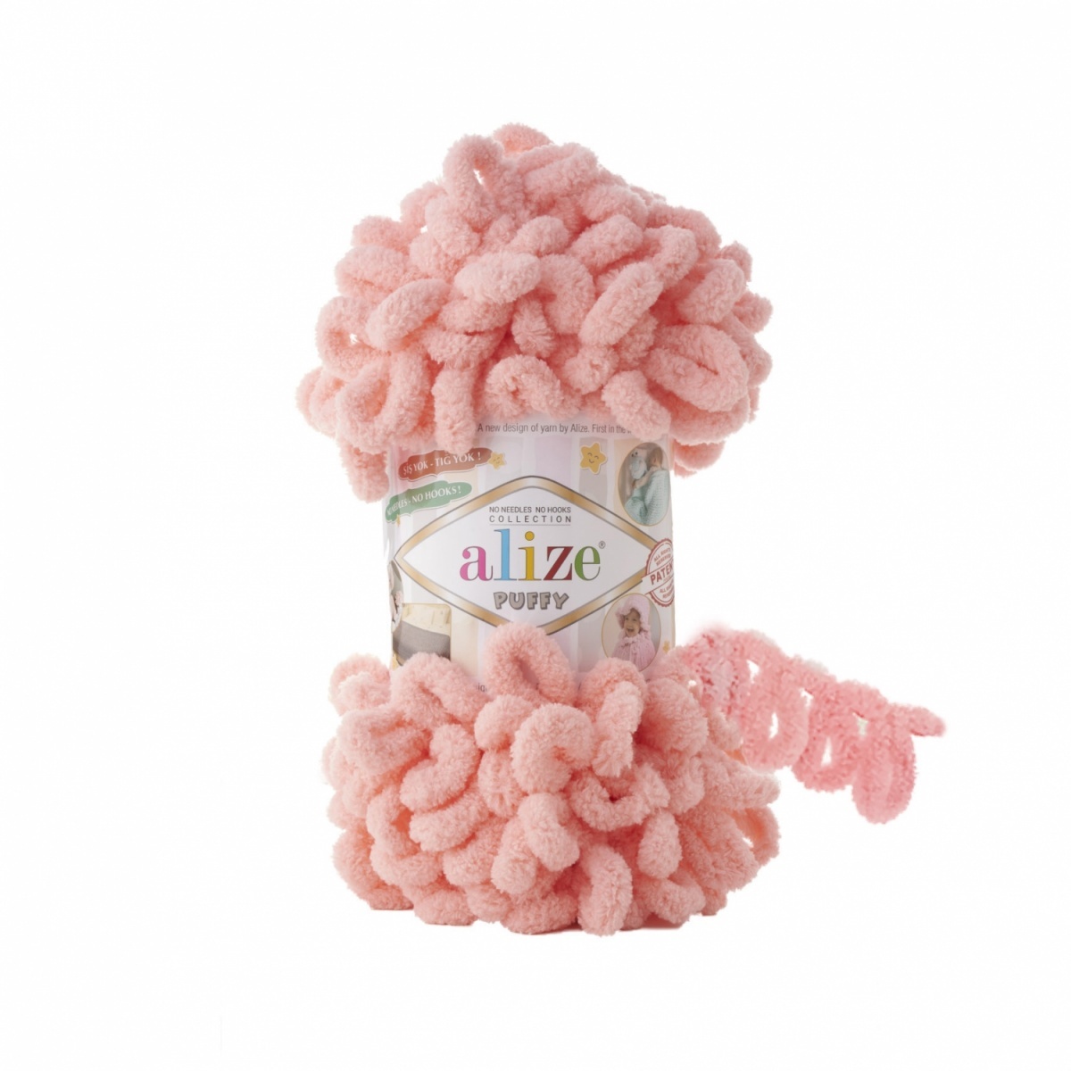 Alize Puffy, 100% Micropolyester 5 Skein Value Pack, 500g фото 47