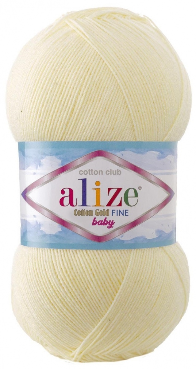 Alize Cotton Gold Fine Baby 55% cotton, 45% acrylic 5 Skein Value Pack, 500g фото 2