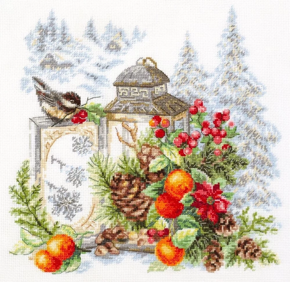 The Scent Of Winter Cross Stitch Kit фото 14