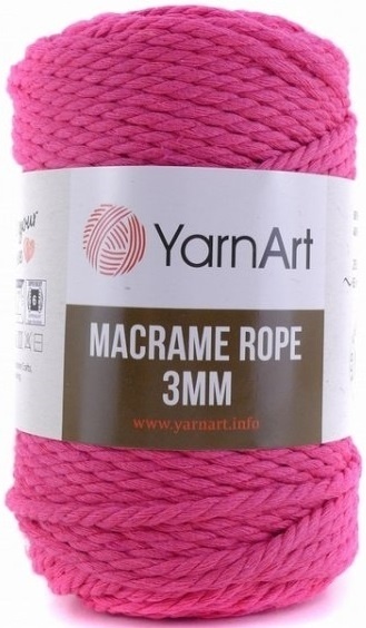 YarnArt Macrame Rope 3mm 60% cotton, 40% viscose and polyester, 4 Skein Value Pack, 1000g фото 33