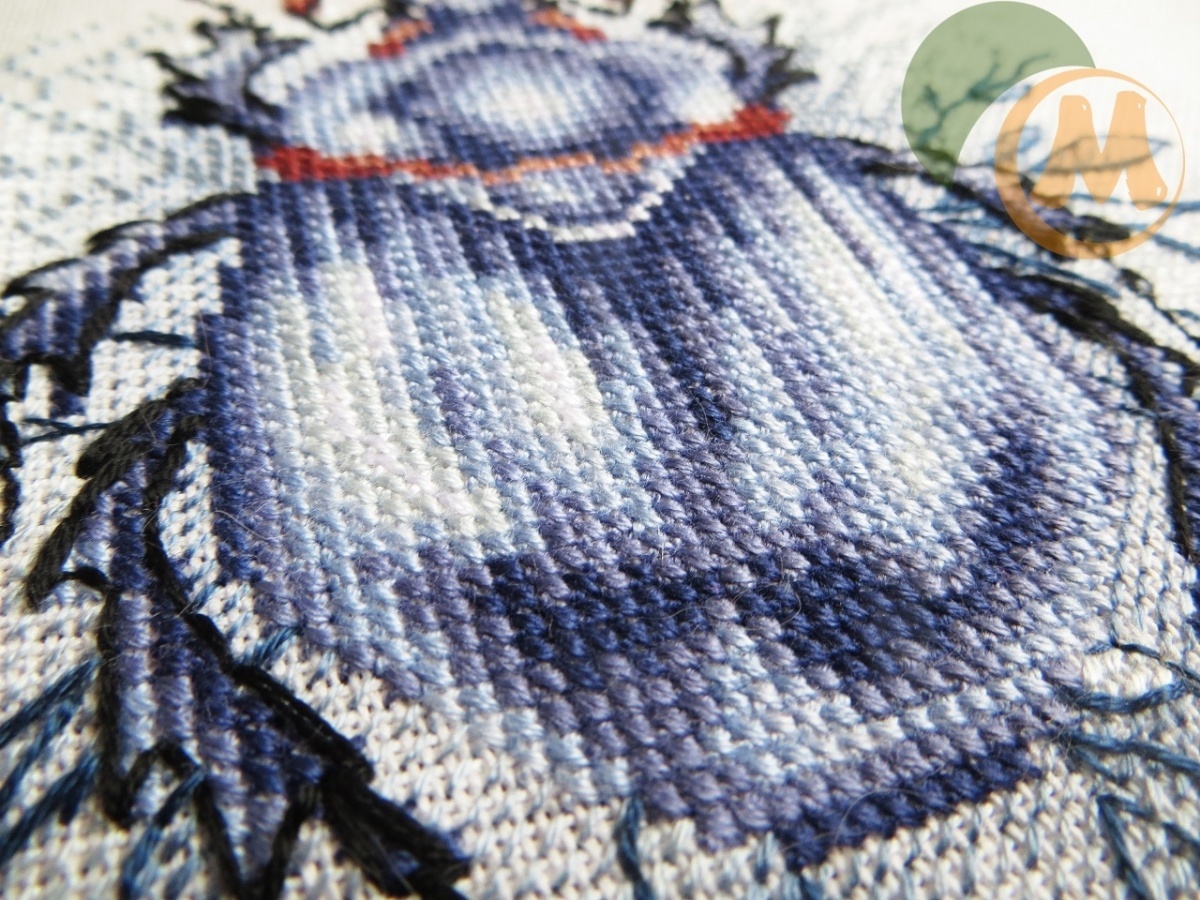 Beetle Cross Stitch Pattern фото 12