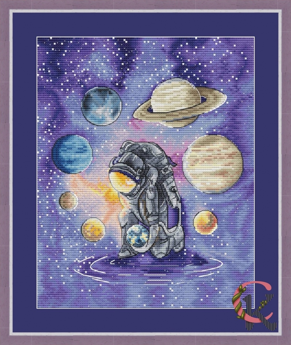 The Cosmos is inside Us Cross Stitch Pattern фото 1