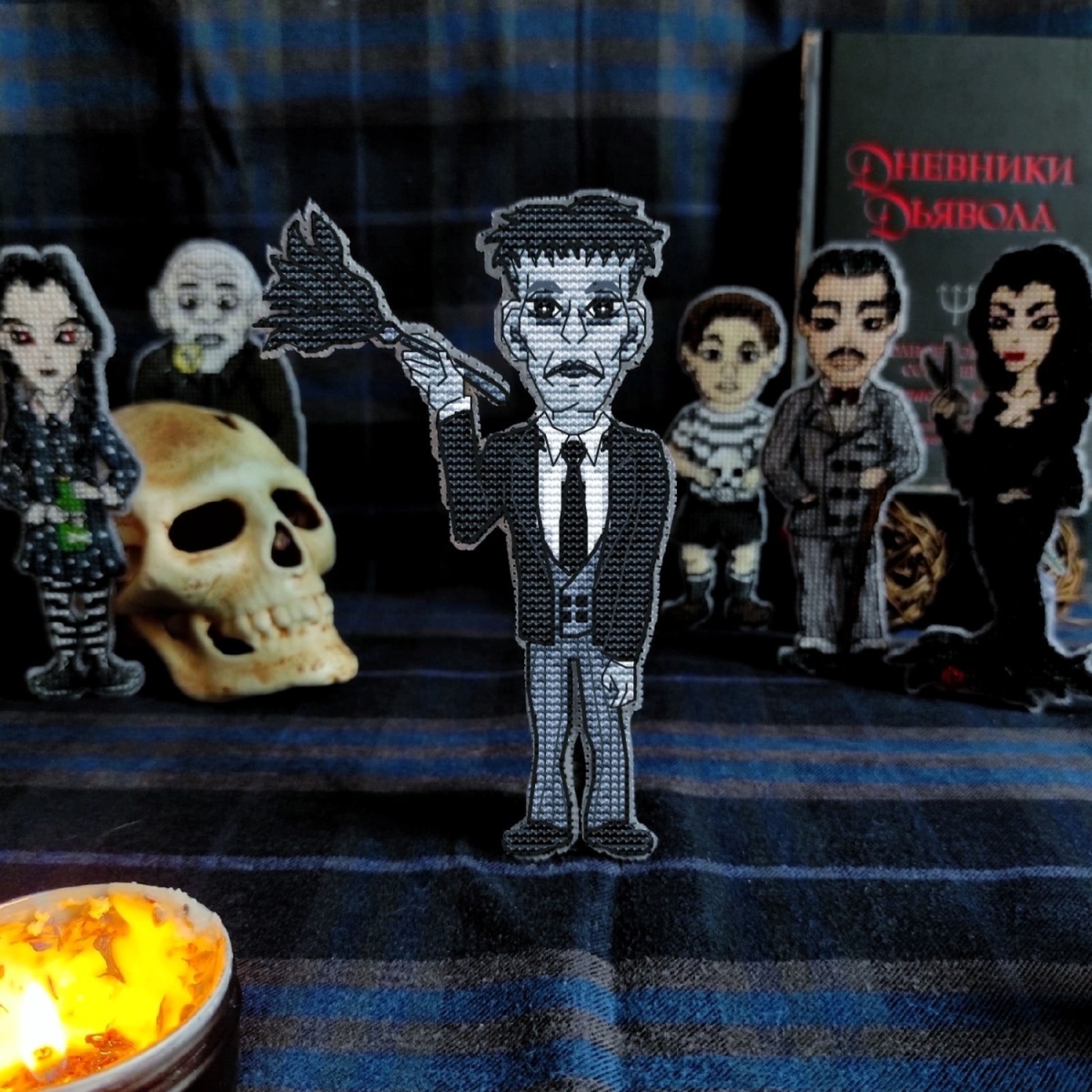 The Addams Family. Lurch Cross Stitch Pattern фото 6