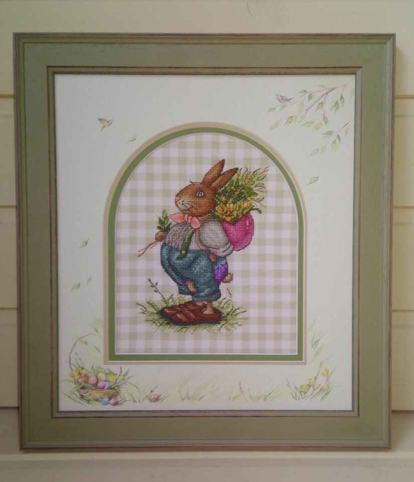 Easter Hare Cross Stitch Pattern фото 9