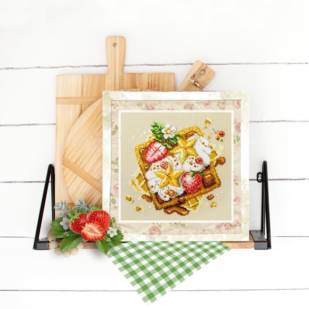 Viennese Waffles Cross Stitch Kit фото 5