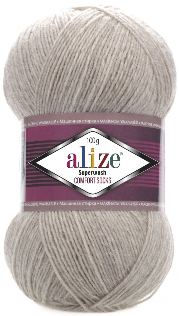 Alize Superwash Comfort Socks 75% wool, 25% polyamide 5 Skein Value Pack, 500g фото 9
