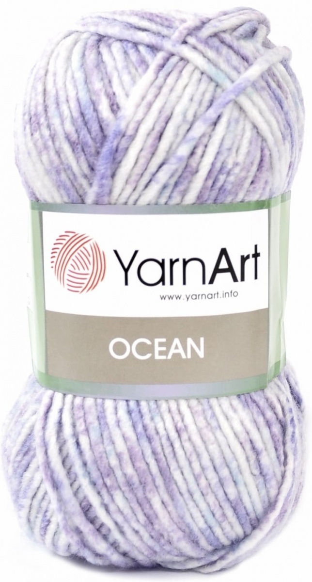 YarnArt Ocean 20% Wool, 80% Acrylic, 5 Skein Value Pack, 500g фото 8