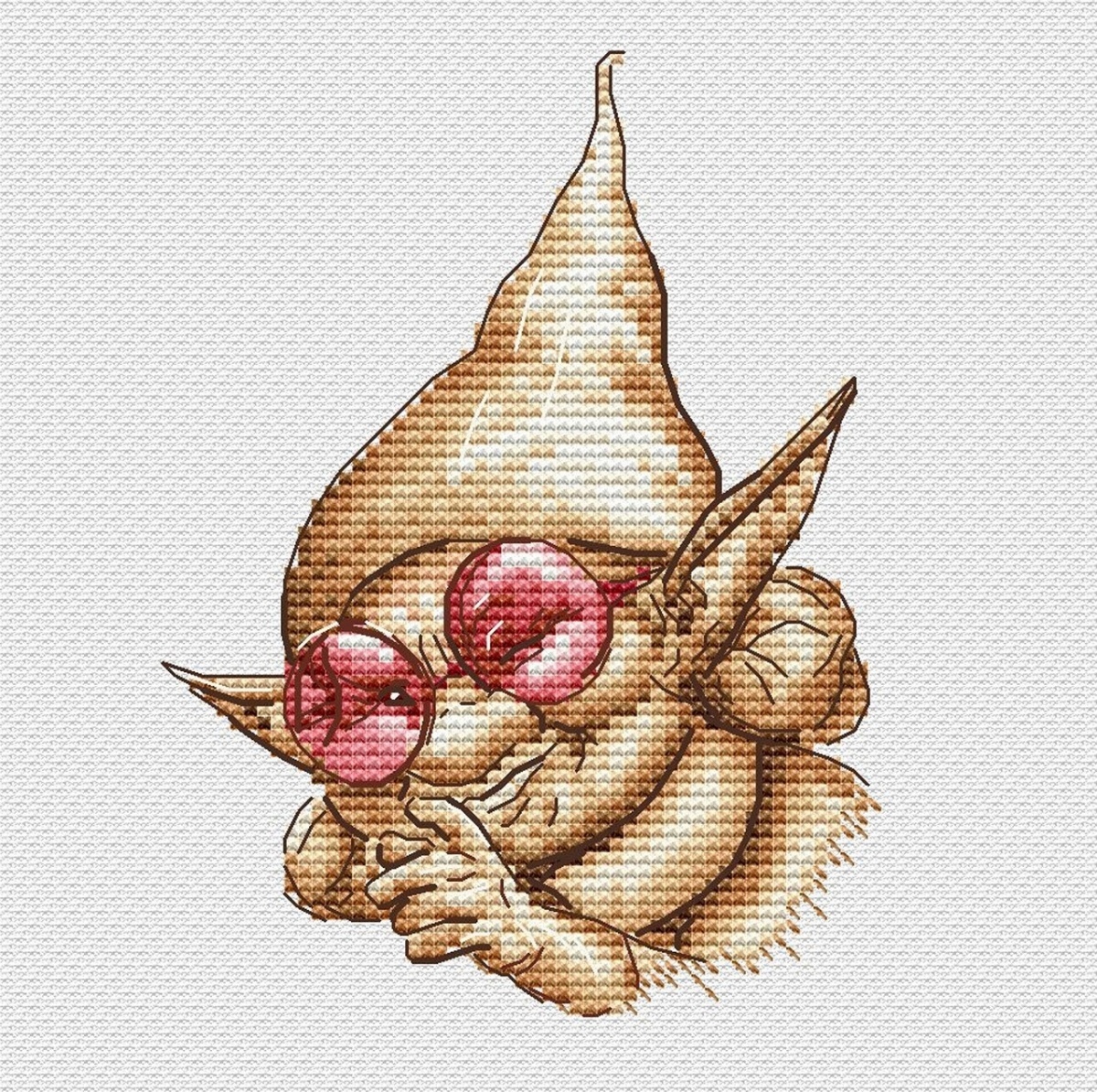 Gnome Lady 3 Cross Stitch Pattern фото 1