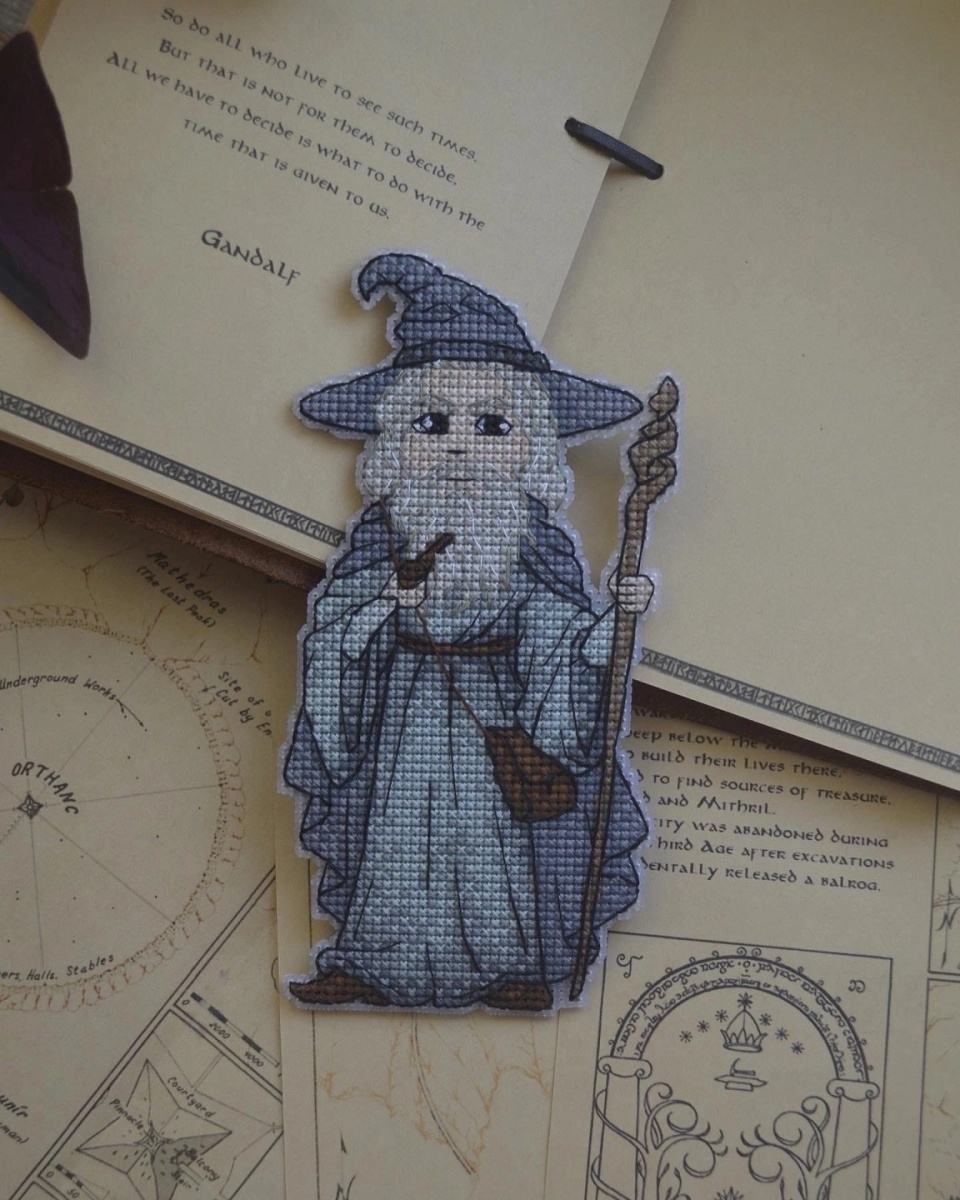 Middle-Earth. Gandalf Cross Stitch Pattern фото 4