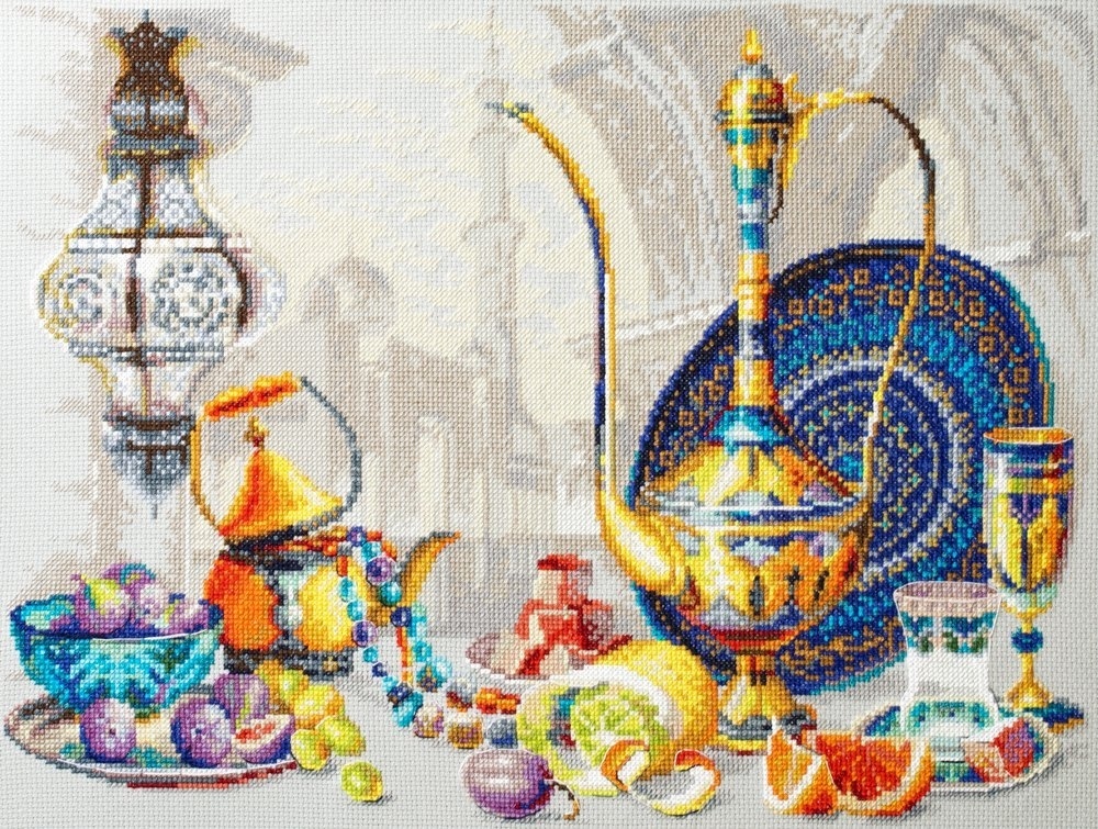 Bright Colors Of Morocco Cross Stitch Kit фото 2