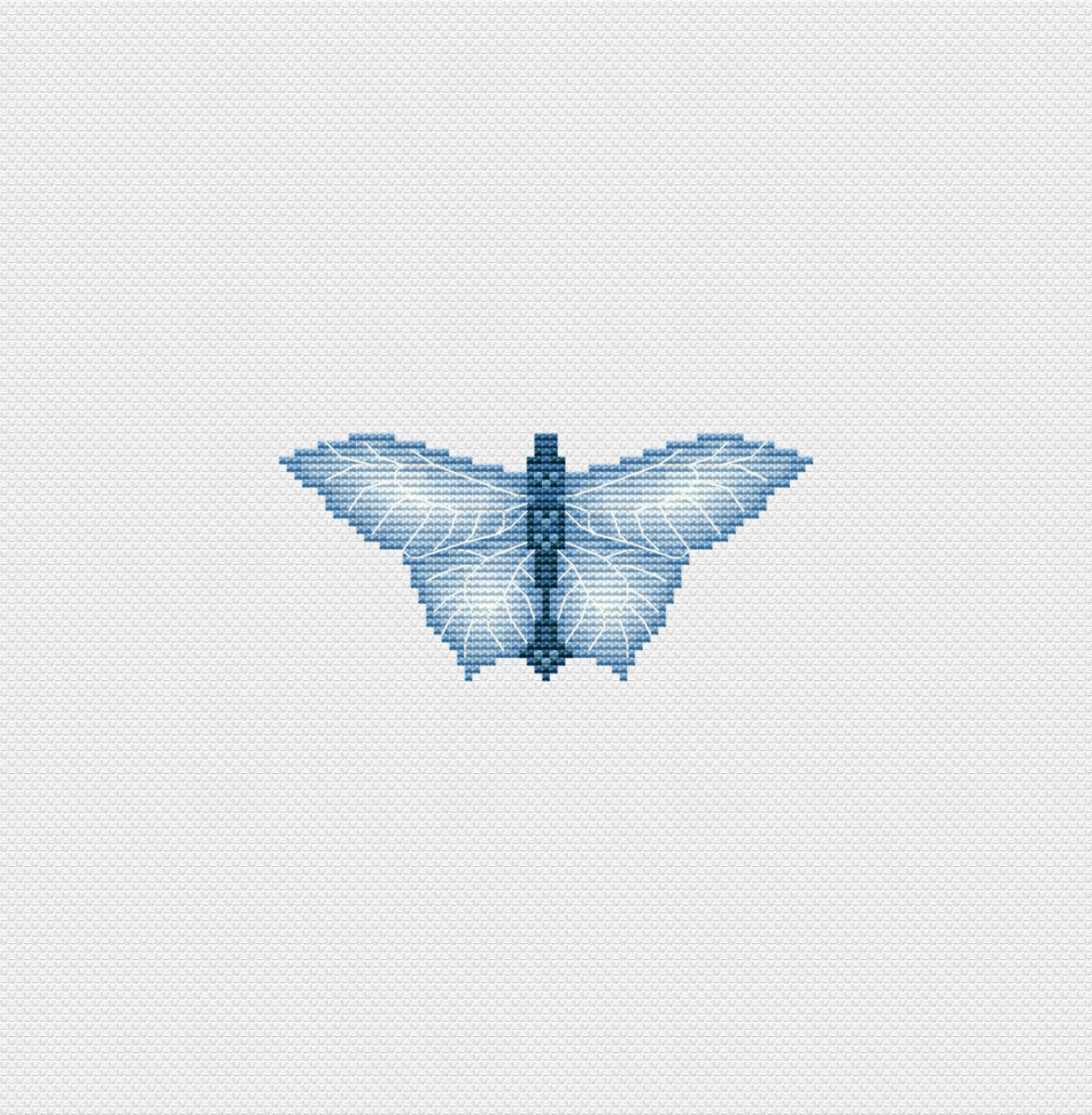 Butterfly Angel Cross Stitch Pattern фото 2