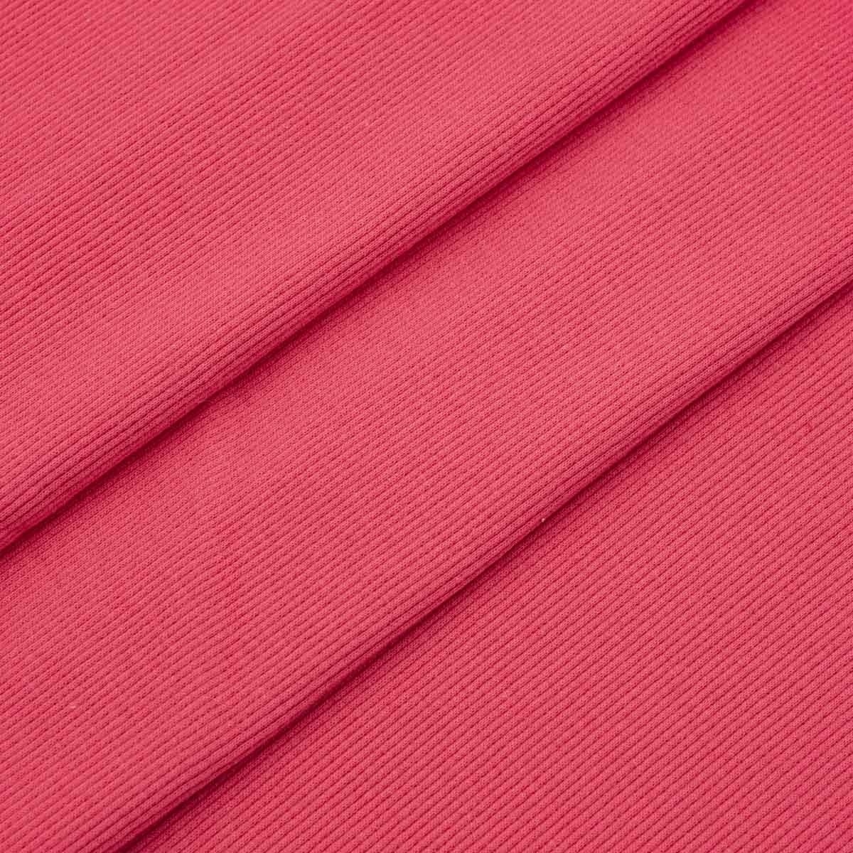 Bright Pink Tricotage with Lycra 30/1 Patchwork Fabric фото 1