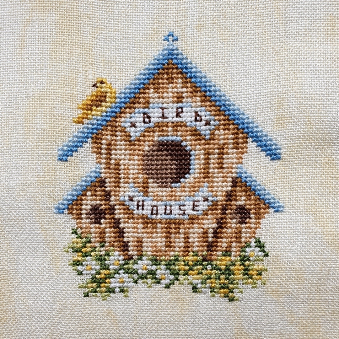 Birdhouse 2 Cross Stitch Pattern фото 2