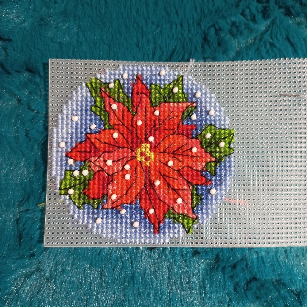 Christmas House Plastic Canvas - PDF Cross Stitch Pattern