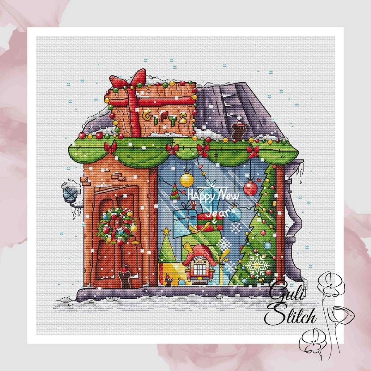 Gift Shop Cross Stitch Pattern фото 13