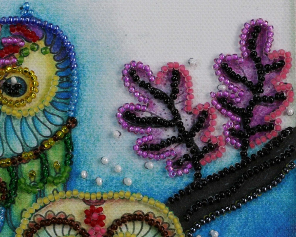 Night Couple Bead Embroidery Kit фото 7