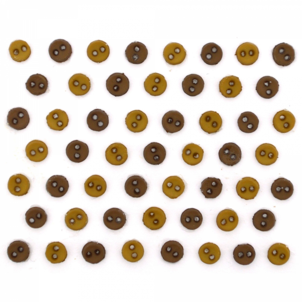 MM Round Browns Set of Decorative Buttons фото 1