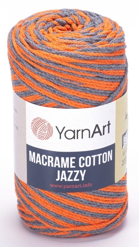YarnArt Macrame Cotton Jazzy 80% cotton, 20% polyester, 4 Skein Value Pack, 1000g фото 3