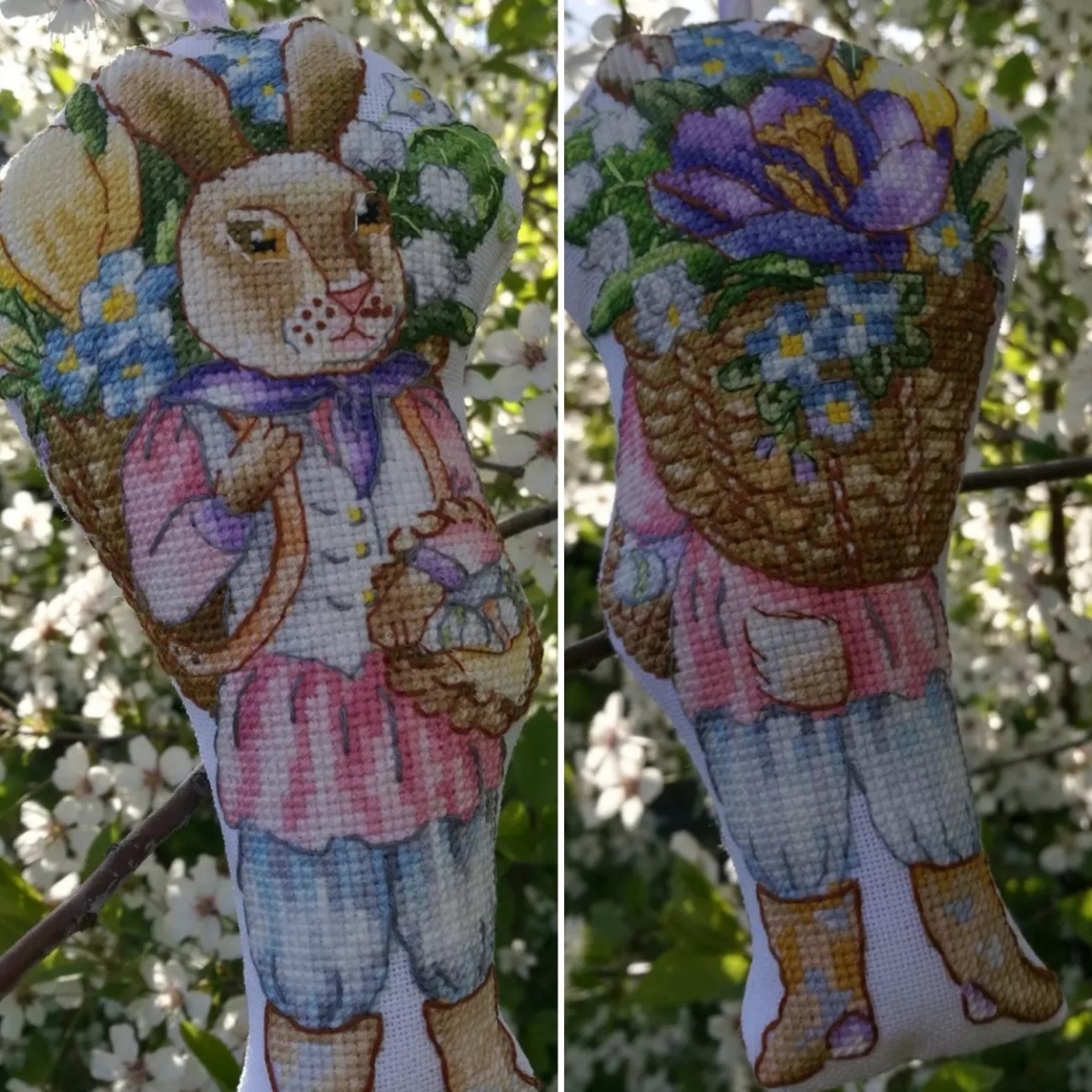 An Easter Bunny Cross Stitch Pattern фото 2