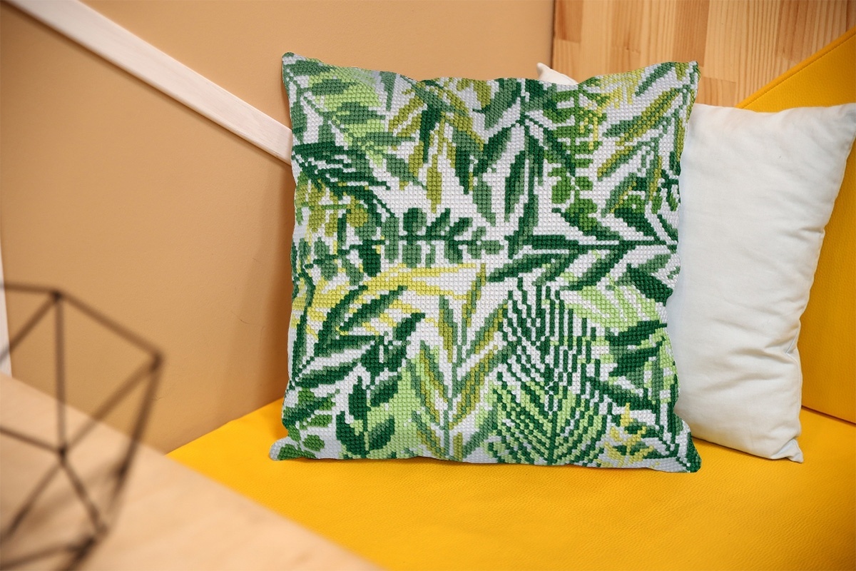 Jungle (Cushion Front) Cross Stitch Kit фото 3