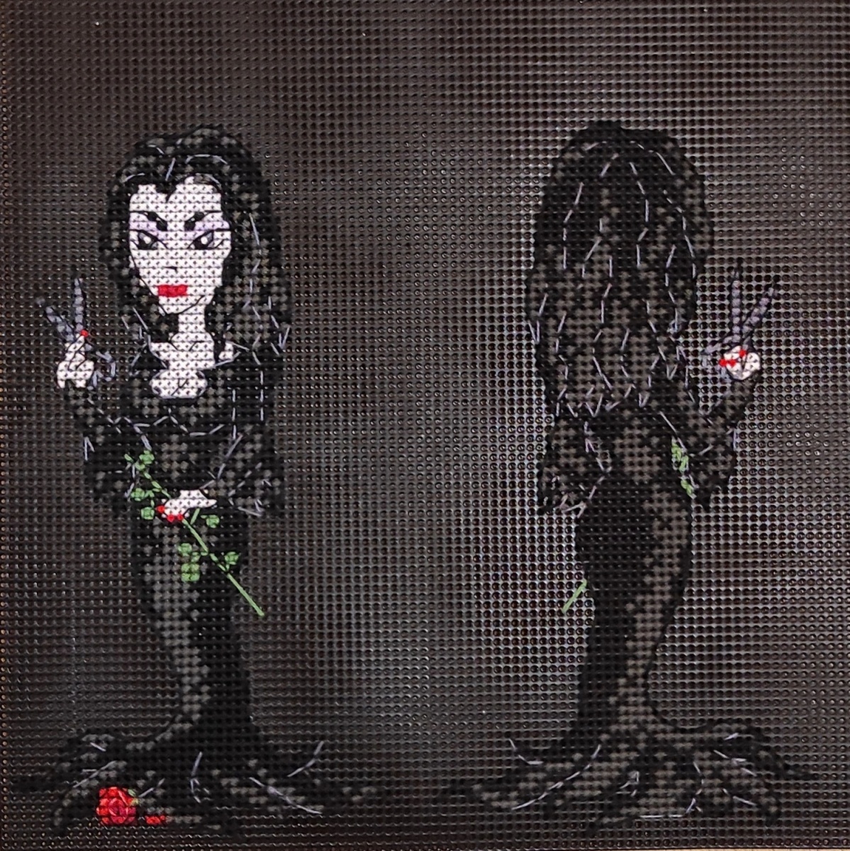 The Addams Family. Morticia Cross Stitch Pattern фото 11