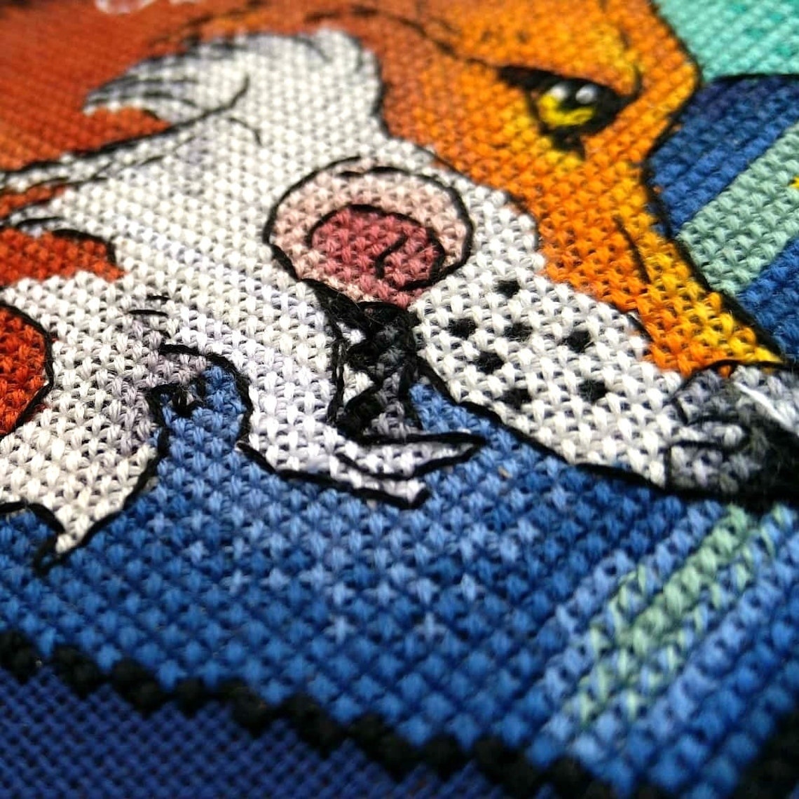 Fox 3 Cross Stitch Pattern фото 7