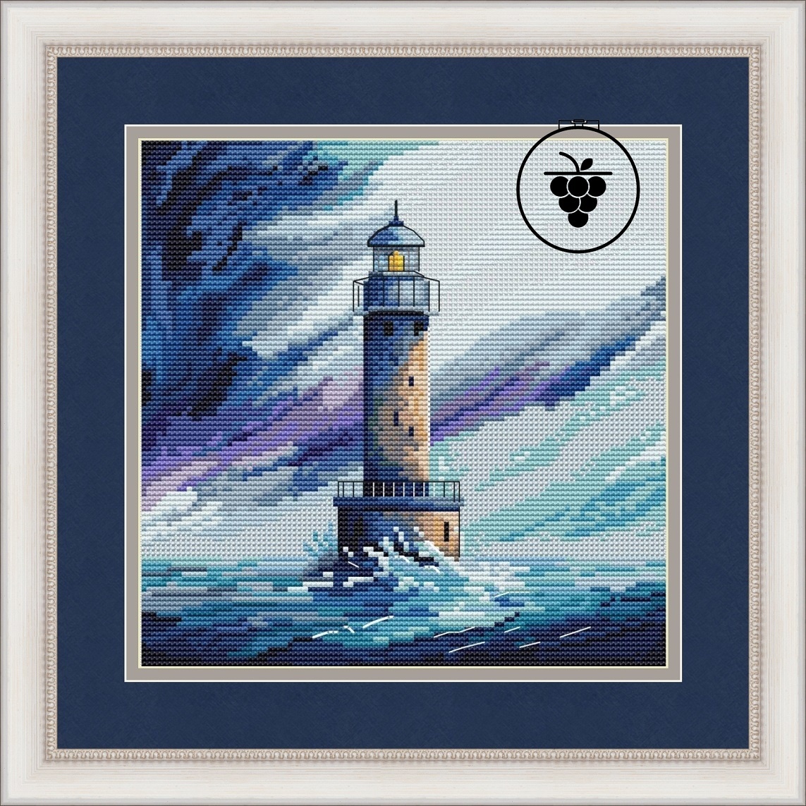 Stormy Sea Cross Stitch Pattern фото 1